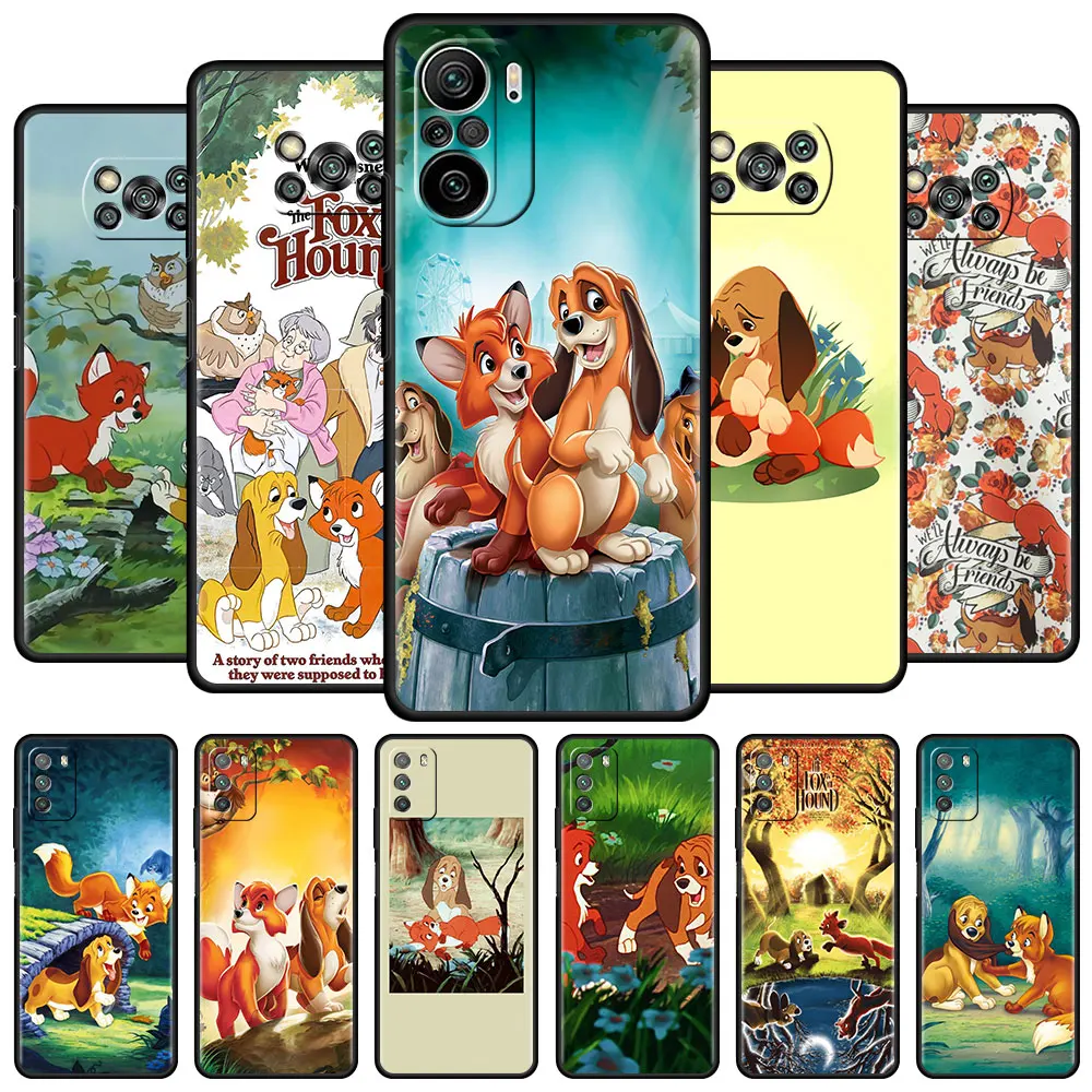 The Fox And The Hound Case For Xiaomi Mi Poco X3 NFC M4 Pro M3 F3 GT F1 X2 Bumper Black Silicone Shell Shockproof Phone Cover
The Fox And The Hound Case For Xiaomi Mi Poco X3 NFC M4 Pro M3 F3 GT F1 X2 Bumper Black Silicone Shell Shockproof Phone Cover
