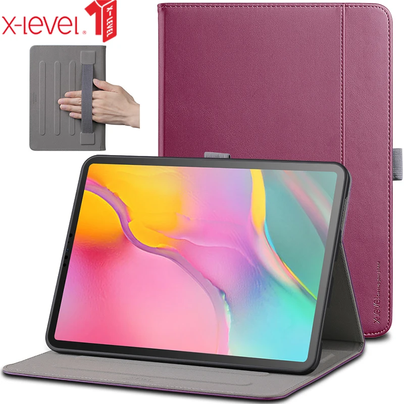 X-level чехол для планшета из искусственной кожи для Samsung Galaxy Tab A 10,1 дюйма 2019 дюйма, умный флип-чехол с ремешком на руку, модель телефона/t515
X-level чехол для планшета из искусственной кожи для Samsung Galaxy Tab A 10,1 дюйма 2019 дюйма, умный флип-чехол с ремешком на руку, модель телефона/t515