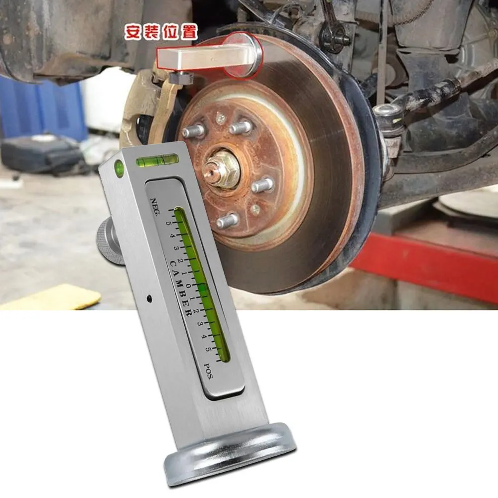 

Adjustable Magnetic Camber Castor Strut Wheel Alignment Gauge level ruler camber adjustment auxiliaryTool Four Wheel Positioner