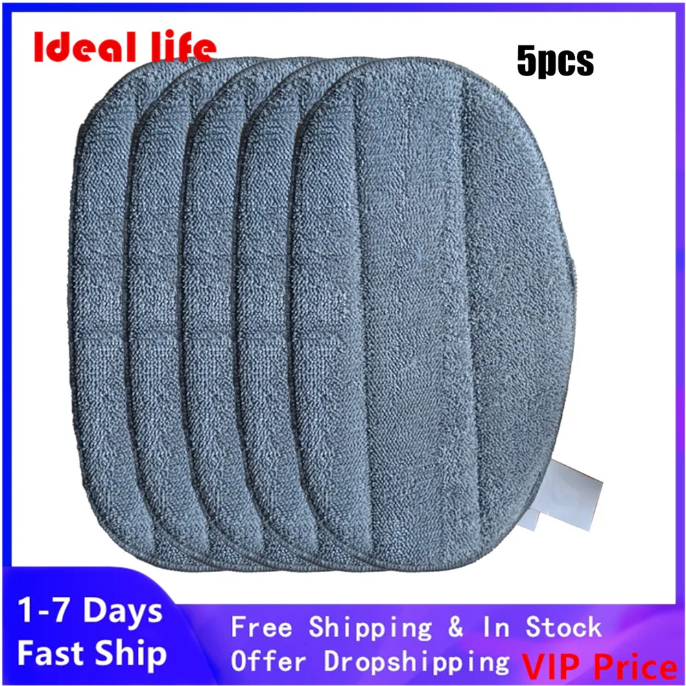 5x Mop Cloth Mopping Cloths For Leifheit CleanTenso Steam Cleaner Replacement Clean Pads Steam Cleaner Broom Wiper Cover 11911
5x Mop Cloth Mopping Cloths For Leifheit CleanTenso Steam Cleaner Replacement Clean Pads Steam Cleaner Broom Wiper Cover 11911
