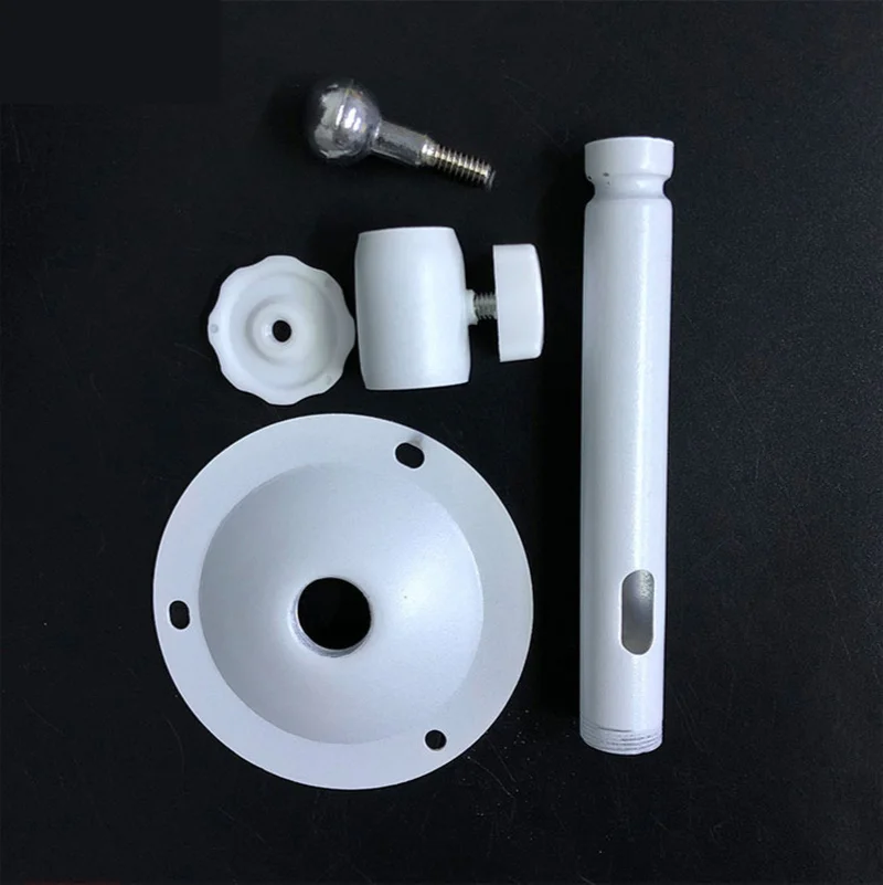 Surveillance Camera Bracket Small Universal Camera Base Boom Bracket Type I Short Bracket Aluminum Alloy White Paint
Surveillance Camera Bracket Small Universal Camera Base Boom Bracket Type I Short Bracket Aluminum Alloy White Paint