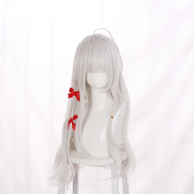 Cosplay Props Wig Long Silver Hair Girl Free Wig Cap Anime Majo No Tabitabi Elaina Ireina Witch's Journey Costume Wig
Cosplay Props Wig Long Silver Hair Girl Free Wig Cap Anime Majo No Tabitabi Elaina Ireina Witch's Journey Costume Wig