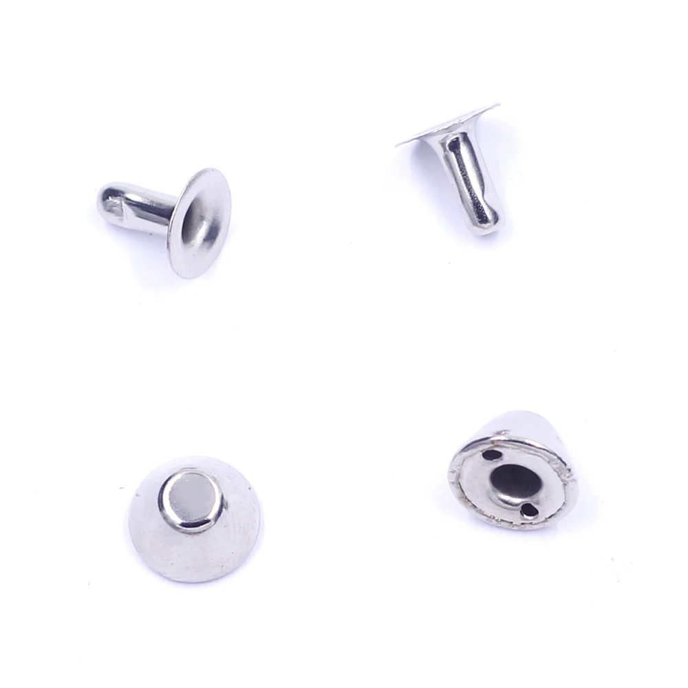 100Sets Silver Tone Punk Spots Garment Rivets 9x8mm Bottom Studs DIY Handbag Clothes Shoes Crafts Accessories Changement
100Sets Silver Tone Punk Spots Garment Rivets 9x8mm Bottom Studs DIY Handbag Clothes Shoes Crafts Accessories Changement