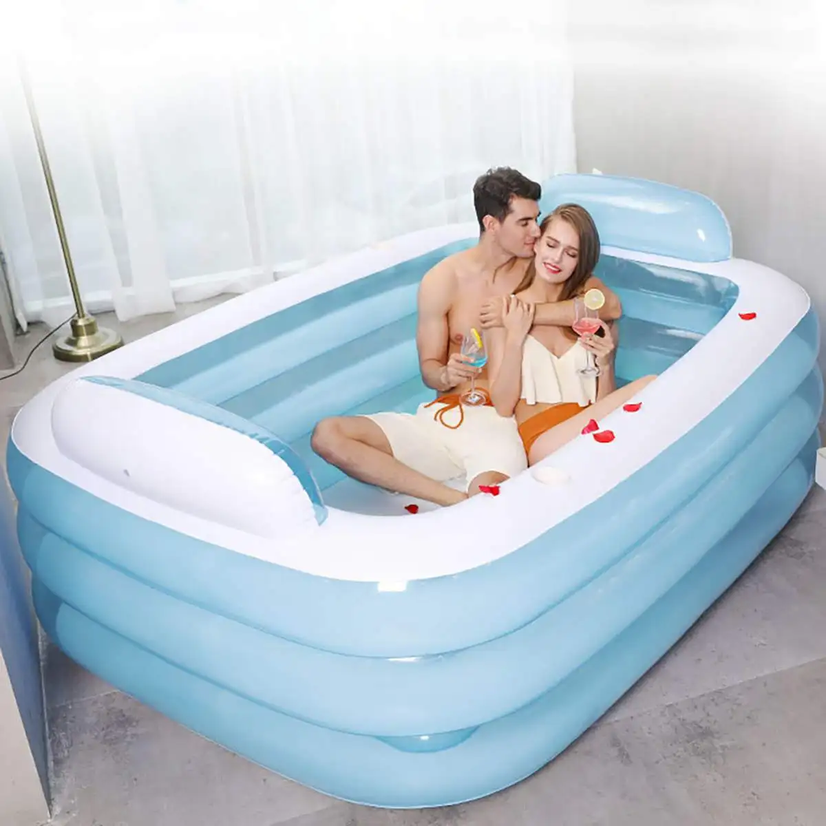 360L/800L Folding Inflatable Bathtubs Warm Bath Tub Adult PVC Portable Winter Blow Up Home Spa Children Balls Toy Play Pool
360L/800L Folding Inflatable Bathtubs Warm Bath Tub Adult PVC Portable Winter Blow Up Home Spa Children Balls Toy Play Pool