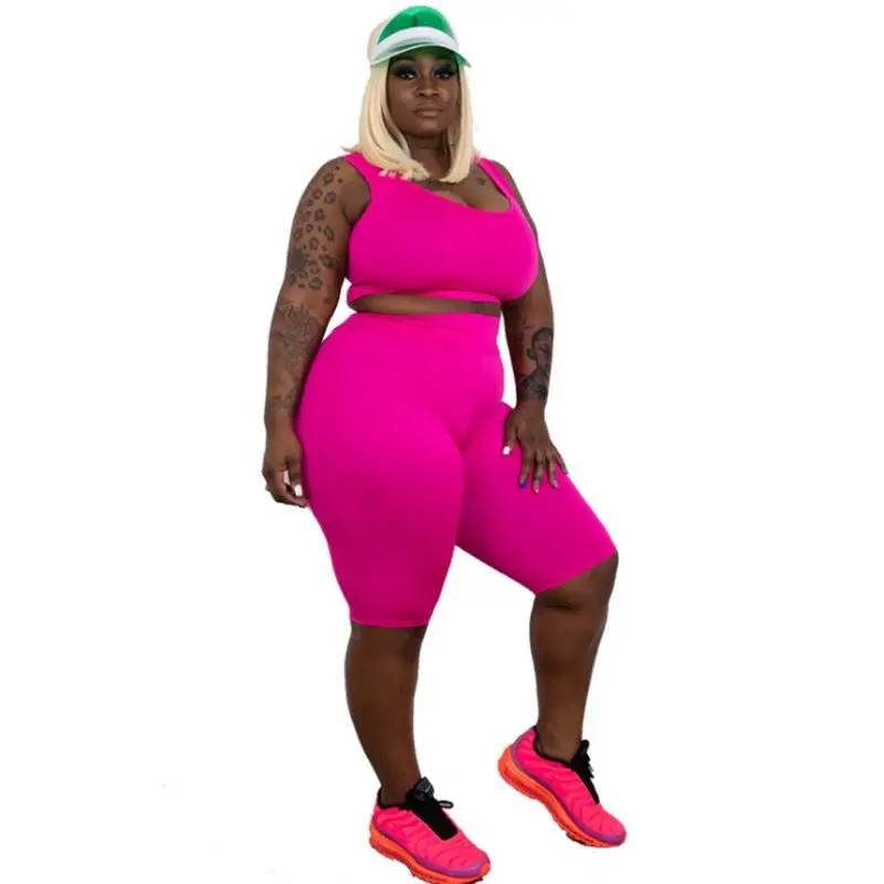 2Pc Plus Size Beauty Elastic Vest Shorts Two Sets Ladies Vest Shorts Two Outfit 85WB
2Pc Plus Size Beauty Elastic Vest Shorts Two Sets Ladies Vest Shorts Two Outfit 85WB