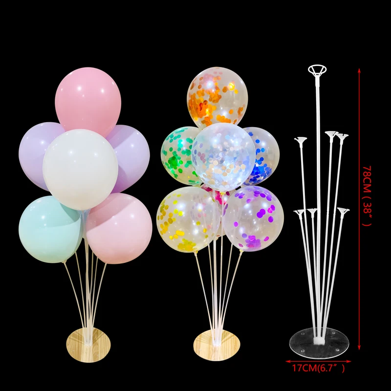 7 /11/19tubes Balloon Holder Column Balloons Stand Stick Balons Birthday Party Decorations Kids Wedding Christmas Decor Supplies
7 /11/19tubes Balloon Holder Column Balloons Stand Stick Balons Birthday Party Decorations Kids Wedding Christmas Decor Supplies