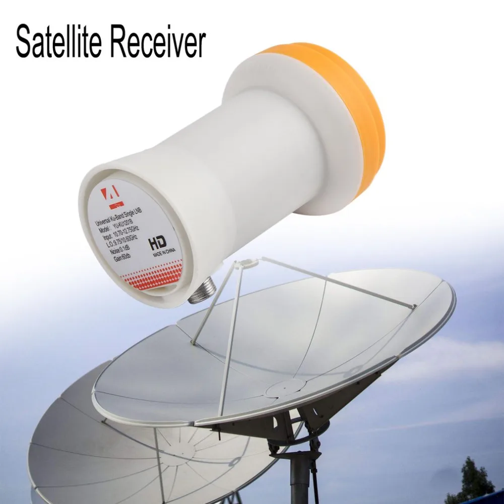 Universal Ku-Band Single LNBF 9.75/10.6KU Dual Output Full HD Digital KU LNB Satellite Receiver High Band Low Band
Universal Ku-Band Single LNBF 9.75/10.6KU Dual Output Full HD Digital KU LNB Satellite Receiver High Band Low Band