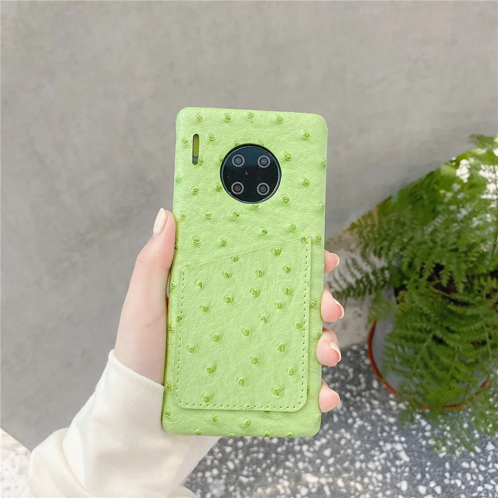 With Card slot phone cases For HUAWEI P30 P40 PRO Mate30 Nova7 PRO SE purse back cover Ostrich skin 3D leather phone case
With Card slot phone cases For HUAWEI P30 P40 PRO Mate30 Nova7 PRO SE purse back cover Ostrich skin 3D leather phone case
