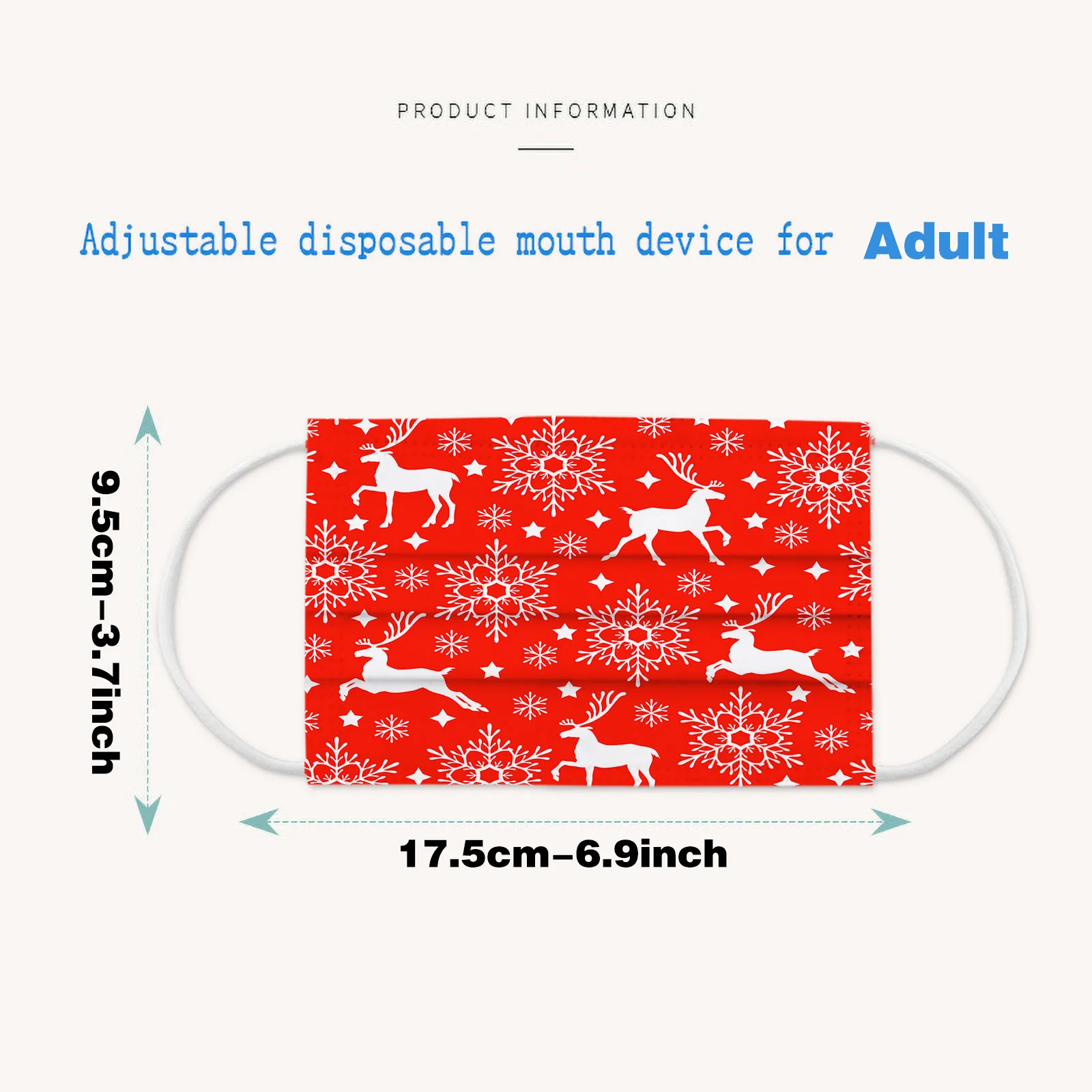 New 50/100pcs Adult Camouflage Disposable Mask Christmas Elk Breathable Face Mask Dustproof Mouth Cover masque mascarillas nios
New 50/100pcs Adult Camouflage Disposable Mask Christmas Elk Breathable Face Mask Dustproof Mouth Cover masque mascarillas nios