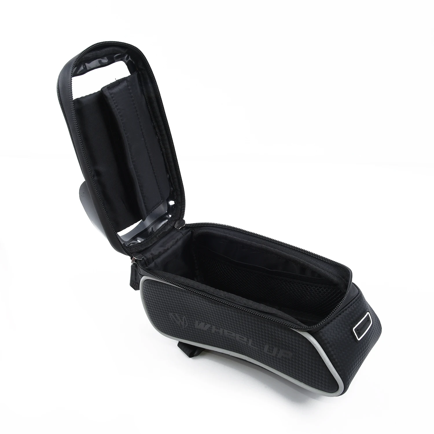 Black Bicycle Bag Frame Front Top Tube Cycling Bag Bike Front Beam Bag Waterproof Riding Equipment Phone Case Touchscreen Bag 
Black Bicycle Bag Frame Front Top Tube Cycling Bag Bike Front Beam Bag Waterproof Riding Equipment Phone Case Touchscreen Bag