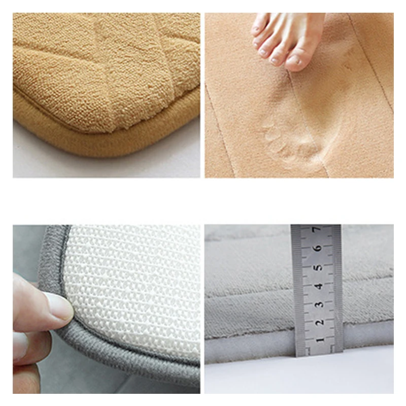 Memory Foam Bath Mats Coral Fleece Bathroom Rugs and Carpets Thick Anti Slip Entrance Door Mats Pet Cushion Pet Supplies
Memory Foam Bath Mats Coral Fleece Bathroom Rugs and Carpets Thick Anti Slip Entrance Door Mats Pet Cushion Pet Supplies