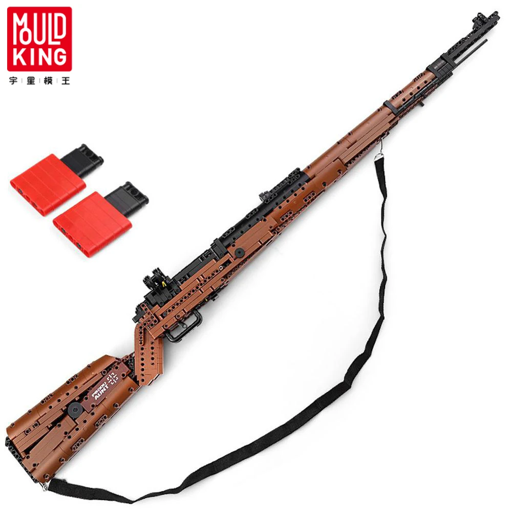 Конструктор KING Guns Series из строительных блоков пистолет пустынный Орел 98 к Снайпер