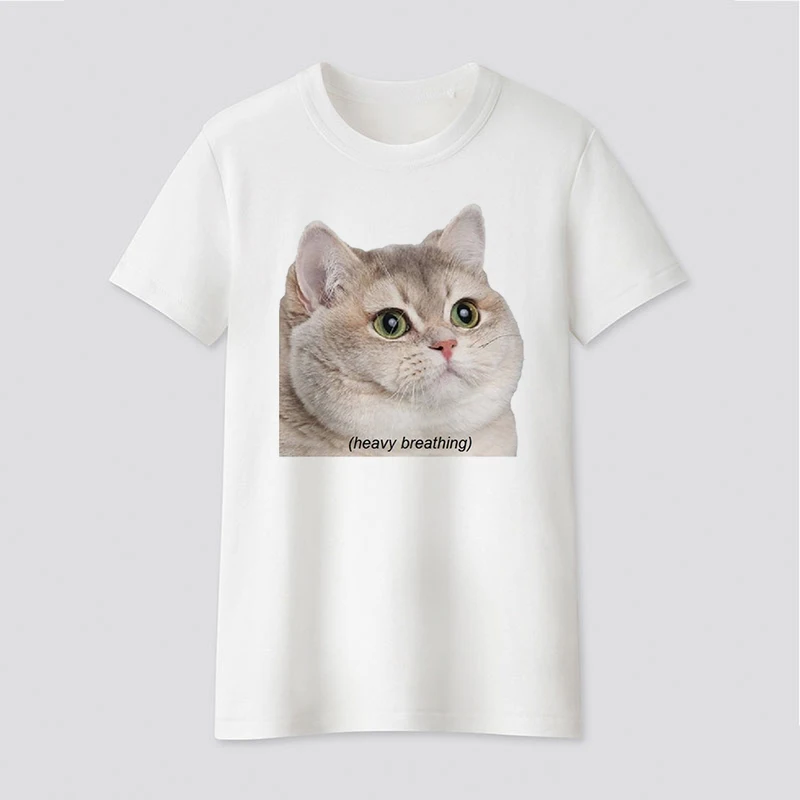 Women funny t shirt Graphic tees tops Cute cat Printing tshirts white Tops casual short Camisetas Mujer_T-Shirt
Women funny t shirt Graphic tees tops Cute cat Printing tshirts white Tops casual short Camisetas Mujer_T-Shirt