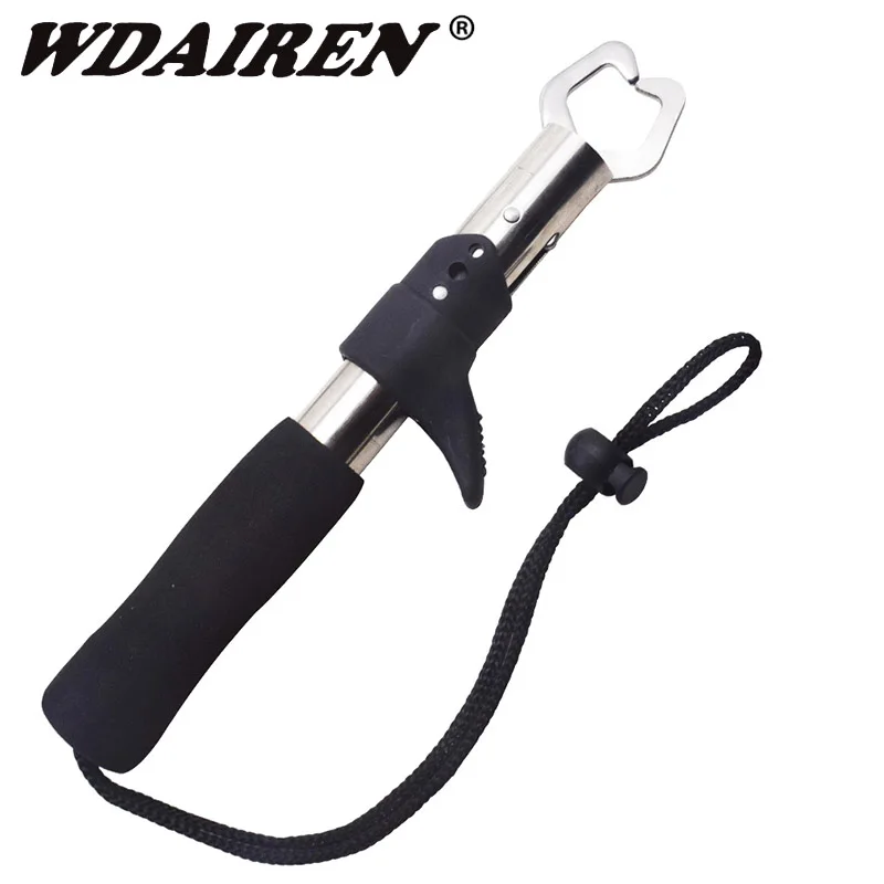 WDAIREN Stainless Steel fish gripper Fish Lip Control with Weight Scale & Ruler Fishing Tool Carp Fishing Clamp Clip Tackles
WDAIREN Stainless Steel fish gripper Fish Lip Control with Weight Scale & Ruler Fishing Tool Carp Fishing Clamp Clip Tackles