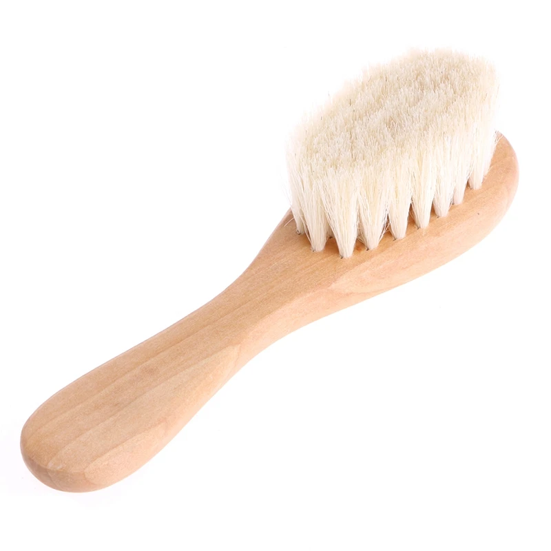 Wooden Handle Brush Baby Hairbrush Newborn Hair Brush Infant Comb Head Massager M3GE
Wooden Handle Brush Baby Hairbrush Newborn Hair Brush Infant Comb Head Massager M3GE