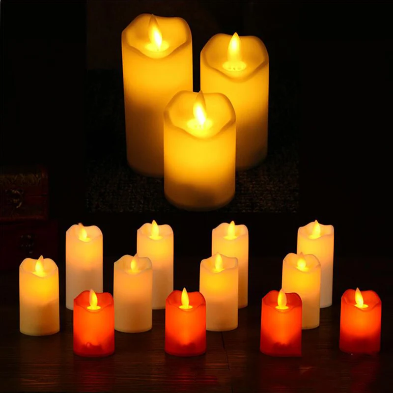 Flameless LED Electrical Candle Tea Light Night Lamp Wedding Party Romantic Home Decor
Flameless LED Electrical Candle Tea Light Night Lamp Wedding Party Romantic Home Decor