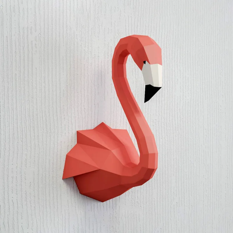Paper Crafts 53CM Flamingo 3D Geometric Animal Model Home Decor Bar Wall Decoration Puzzles DIY Handmade Educational Toys
Paper Crafts 53CM Flamingo 3D Geometric Animal Model Home Decor Bar Wall Decoration Puzzles DIY Handmade Educational Toys