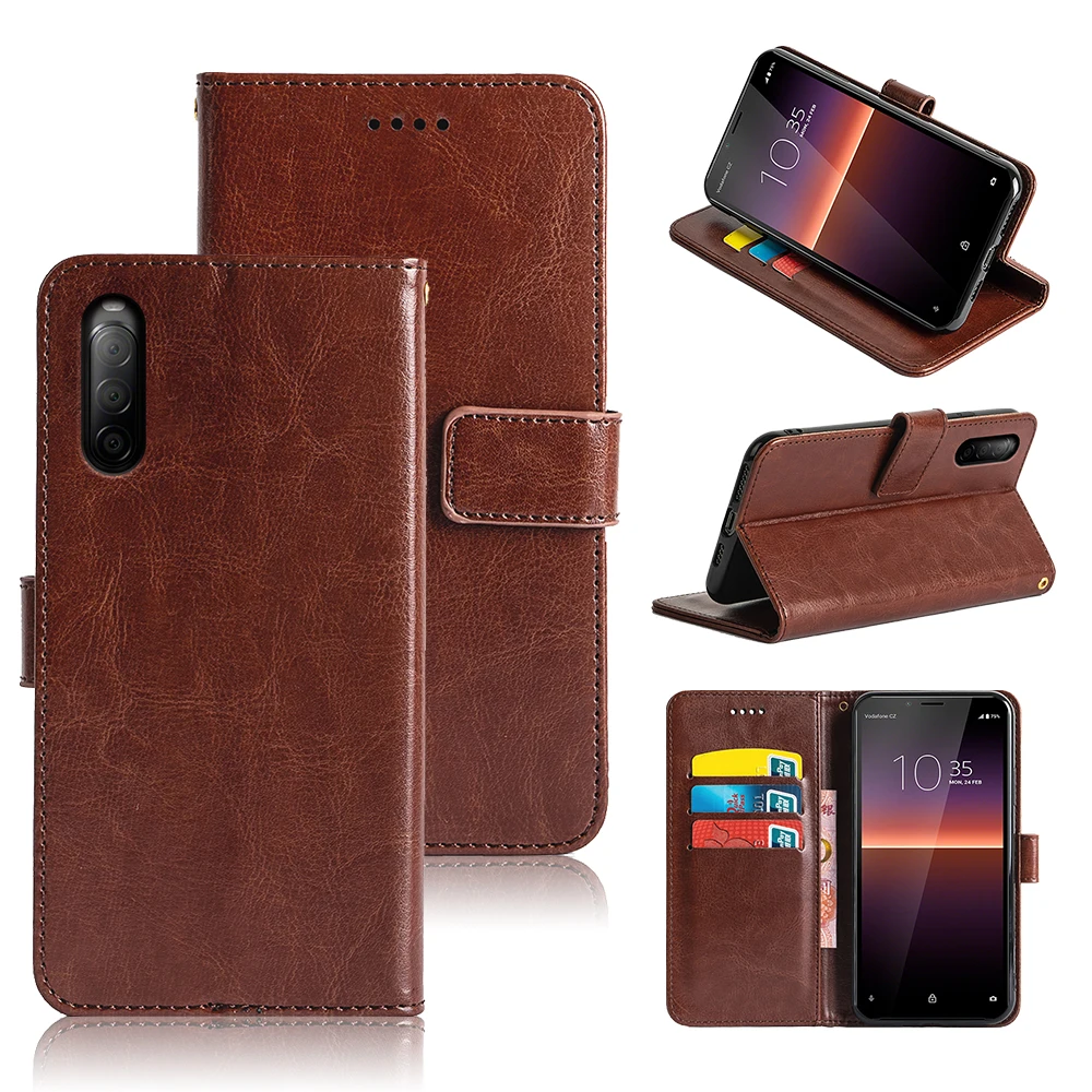 ROEMI For Sony Xperia 10 II Case Compact Cover Case Plain Leather Wallets Lightweight and shockproof protective cover 
ROEMI For Sony Xperia 10 II Case Compact Cover Case Plain Leather Wallets Lightweight and shockproof protective cover