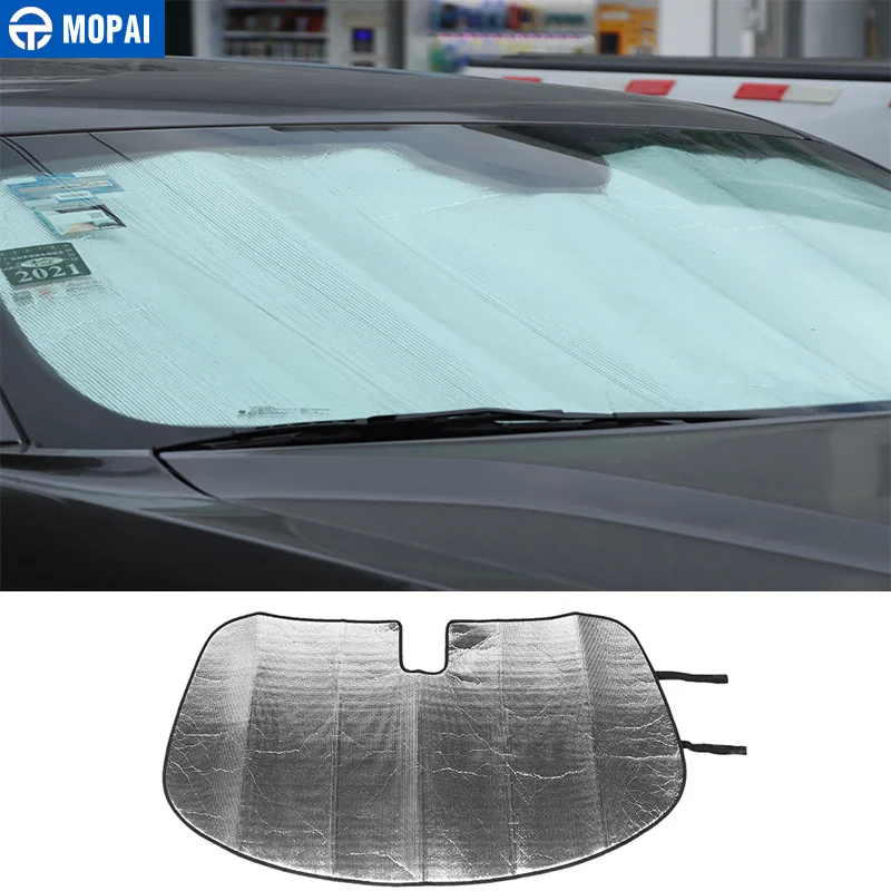 MOPAI Sun Visor for Dodge Challenger Car Front Anti UV Ray Window Windshield Sunshade Cover Accessory for Dodge Challenger 2009+
MOPAI Sun Visor for Dodge Challenger Car Front Anti UV Ray Window Windshield Sunshade Cover Accessory for Dodge Challenger 2009+