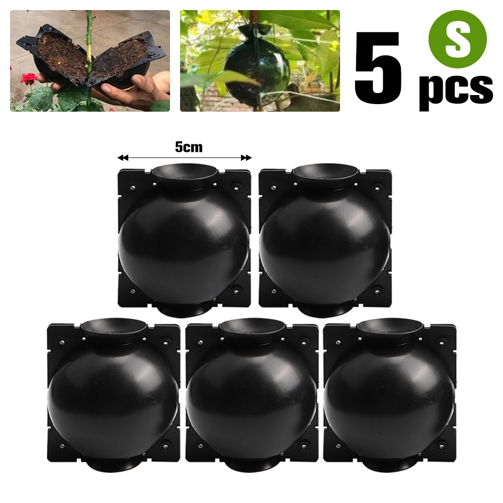 3PCS/5PCS Assisted Cutting Rooting Biodegradable Pots High Pressure Propagation Ball Plant Garden Rooting Growing Breeding Box
3PCS/5PCS Assisted Cutting Rooting Biodegradable Pots High Pressure Propagation Ball Plant Garden Rooting Growing Breeding Box