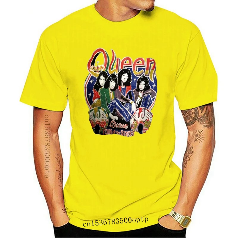 New Queen Rock Band Vintage Look T Shirt Tour Of Logo T-Shirt Size S-2Xl Best Item Homme Customized Tee Shirt
New Queen Rock Band Vintage Look T Shirt Tour Of Logo T-Shirt Size S-2Xl Best Item Homme Customized Tee Shirt