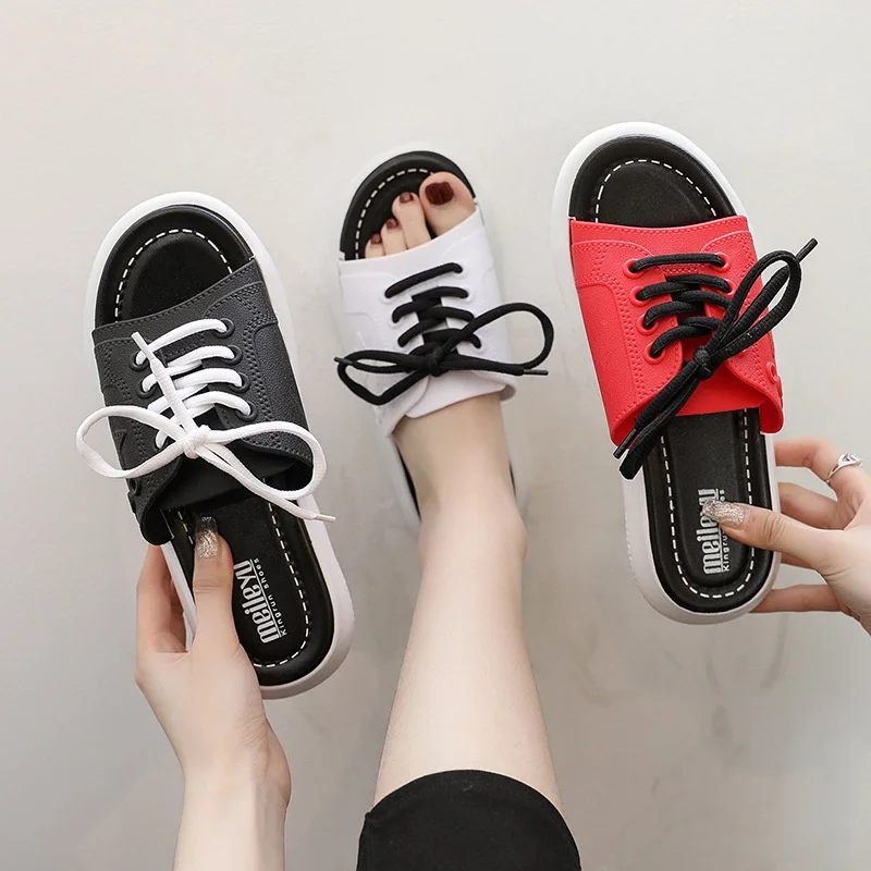 Women's Slippers Open Toe Slipper Sandals Woman 2021 Slip On Pvc Fashion Women Slippers Summer Beach Shoes Big Size 45 Sandalias
Women's Slippers Open Toe Slipper Sandals Woman 2021 Slip On Pvc Fashion Women Slippers Summer Beach Shoes Big Size 45 Sandalias
