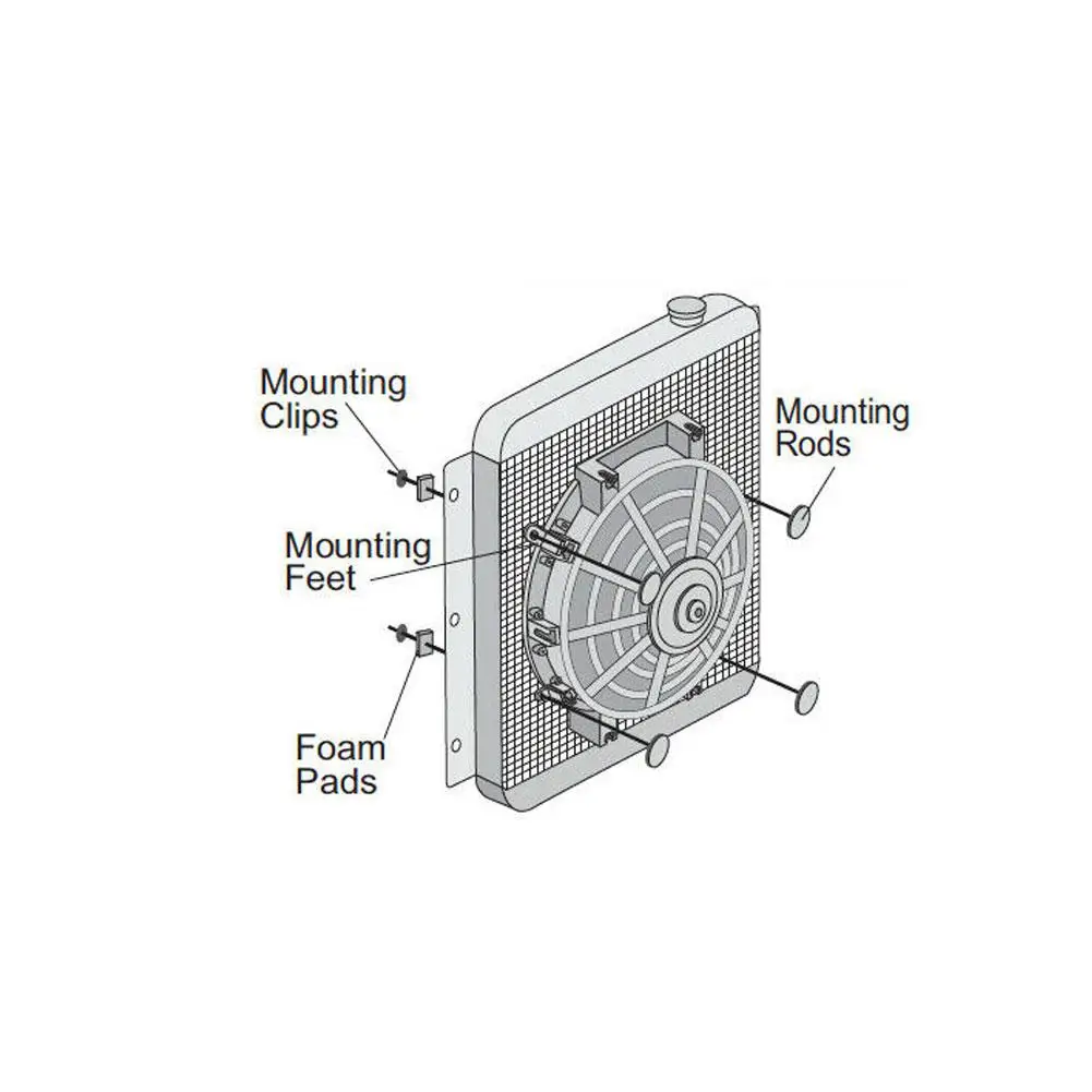 16 " Universal Curved Blade Radiator Fan With Computer-balanced Blades Car Electric Radiator Accessory
16 " Universal Curved Blade Radiator Fan With Computer-balanced Blades Car Electric Radiator Accessory