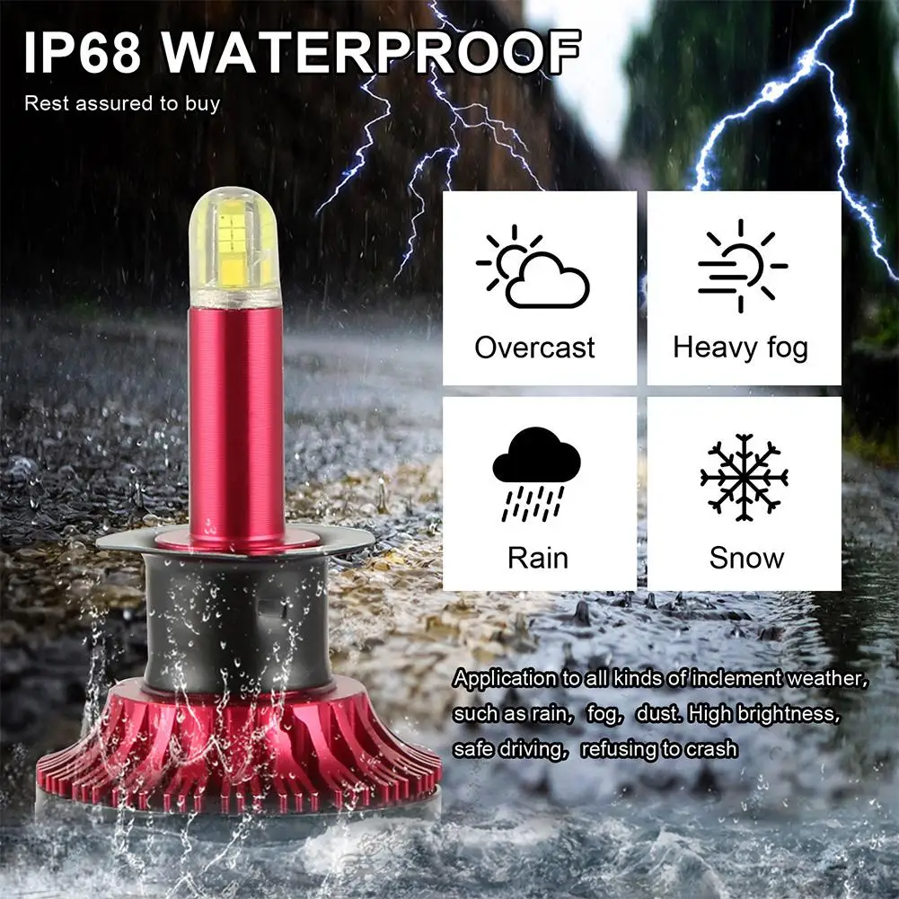 2 шт. 200 Вт 20000LM IP65 светодиодный фар Plug and Play H1 H7 H8/9/11 9005 9006 для автомобильных фар
2 шт. 200 Вт 20000LM IP65 светодиодный фар Plug and Play H1 H7 H8/9/11 9005 9006 для автомобильных фар