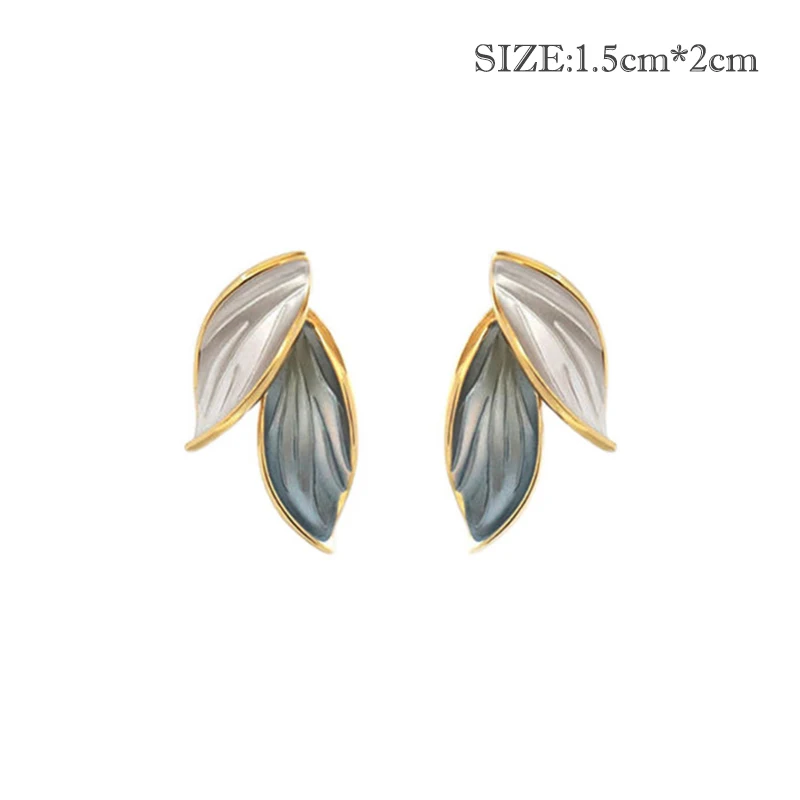 New Arrival Metal Trendy Summer Fresh Lovely Sweet Grey Leaf Dangle Earrings For Women Fashion Metal Jewelry
New Arrival Metal Trendy Summer Fresh Lovely Sweet Grey Leaf Dangle Earrings For Women Fashion Metal Jewelry