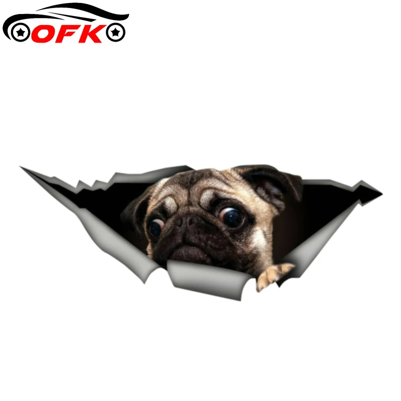 Pug Pet Funny Car Sticker Personalized Cover Scratch Decal Laptop Motorcycle Auto Accessories Decoration PVC,13cm*4cm
Pug Pet Funny Car Sticker Personalized Cover Scratch Decal Laptop Motorcycle Auto Accessories Decoration PVC,13cm*4cm