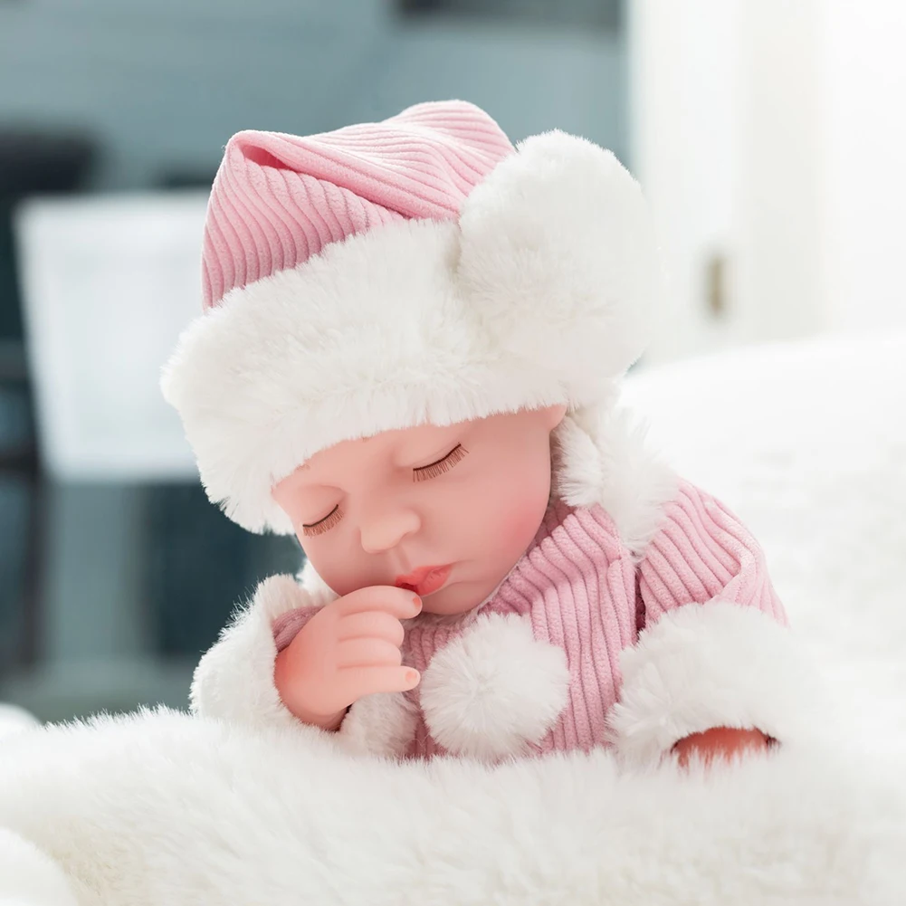 30CM Cute Reborn Baby Doll Silicone Vinyl Realistic Flexible Lifelike Reborn Doll Toy Handmade Newborn Babies Children Gifts
30CM Cute Reborn Baby Doll Silicone Vinyl Realistic Flexible Lifelike Reborn Doll Toy Handmade Newborn Babies Children Gifts