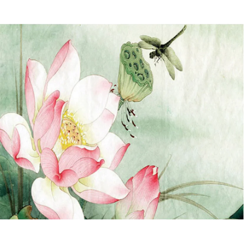 5D DIY Diamond Painting Square/Round Diamond Flower Painting Lotus Dragonfly Beauty Picture Cross Stitch Decoration Gifts TX1043
5D DIY Diamond Painting Square/Round Diamond Flower Painting Lotus Dragonfly Beauty Picture Cross Stitch Decoration Gifts TX1043