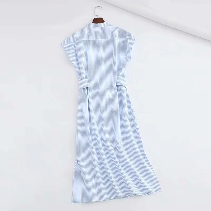 ZAStriped Printed Long Dress Women Elegant Lady Party Vestidos With Blet Fashion Single Breasted Turn Down Collar Grils Dress
ZAStriped Printed Long Dress Women Elegant Lady Party Vestidos With Blet Fashion Single Breasted Turn Down Collar Grils Dress