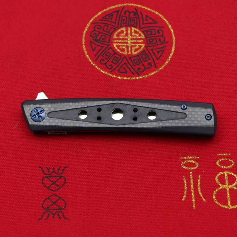 LOVOCOO W06N folding knife D2 blade carbon fiber handle tactical hunting camping survival pocket fruit knives portable EDC tools
LOVOCOO W06N folding knife D2 blade carbon fiber handle tactical hunting camping survival pocket fruit knives portable EDC tools