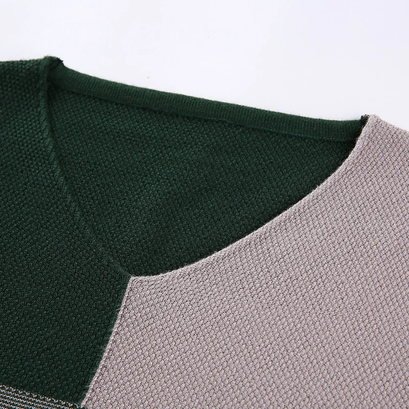 2019 New Designer Pullover Patchwork Men Sweater Dress Jersey Knitted Sweaters Men's Sweater Slim Fit Fashion Clothing J712
2019 New Designer Pullover Patchwork Men Sweater Dress Jersey Knitted Sweaters Men's Sweater Slim Fit Fashion Clothing J712