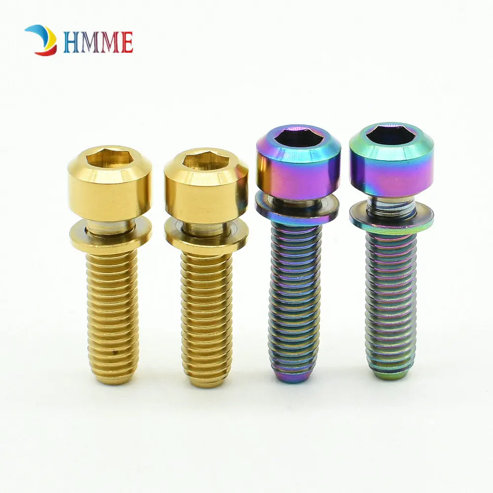 4 шт. титановые болты для тормоза M5 X 16 мм * 18 M5x20|Дверные зажимы из нержавеющей