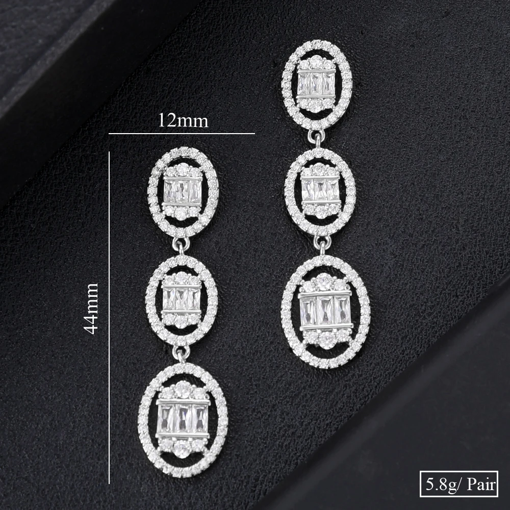 missvikki Trendy Luxury Exclusive Full Shinning CZ Pendant Earrings for Women Super Party Jewelry GIFT Wedding Earrings Hot 2020
missvikki Trendy Luxury Exclusive Full Shinning CZ Pendant Earrings for Women Super Party Jewelry GIFT Wedding Earrings Hot 2020