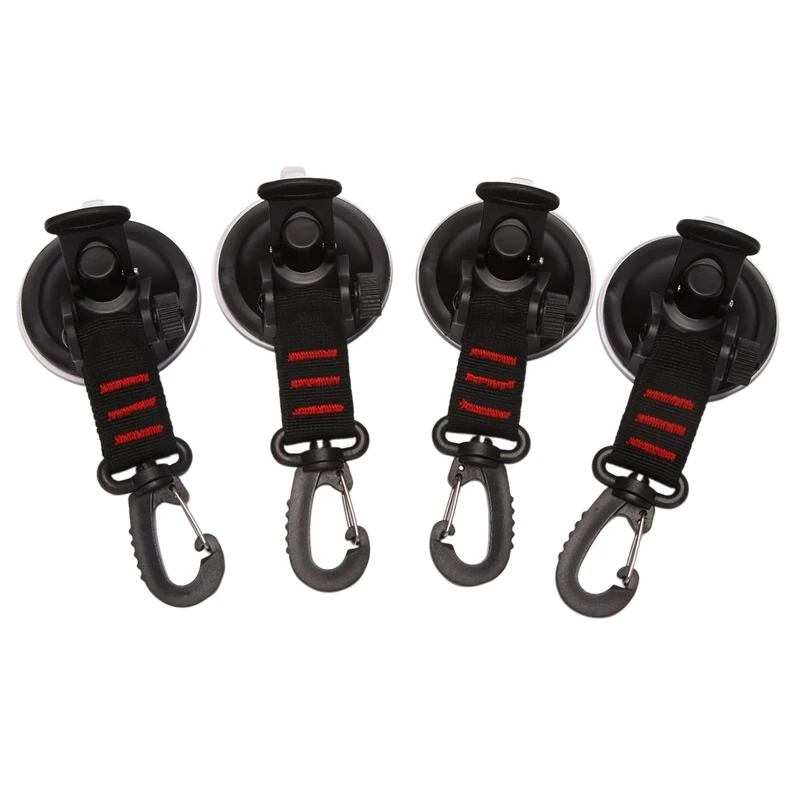 4 Pcs Heavy Duty Suction Cup Anchor with Securing Hook Tie Down, Camping Tarp Accessory As Car Side Awning
4 Pcs Heavy Duty Suction Cup Anchor with Securing Hook Tie Down, Camping Tarp Accessory As Car Side Awning
