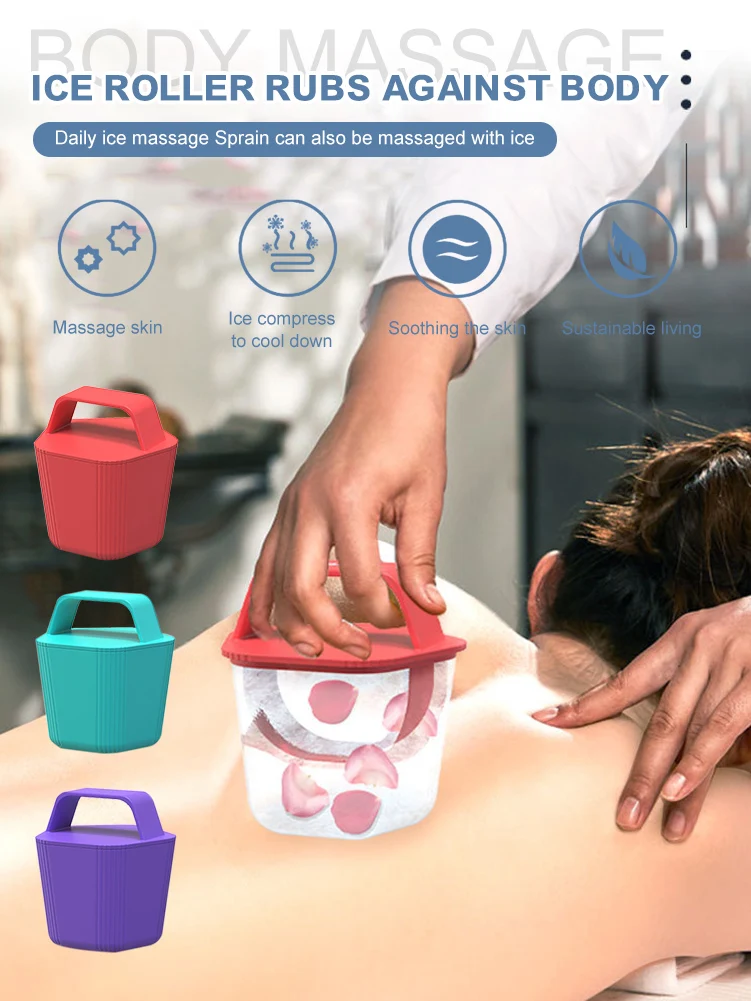 Ice Ball Massager Ice Roller Cold Therapy Massage Facial Ice Ball Cup facial roller body ice cold therapy for Pain relief
Ice Ball Massager Ice Roller Cold Therapy Massage Facial Ice Ball Cup facial roller body ice cold therapy for Pain relief