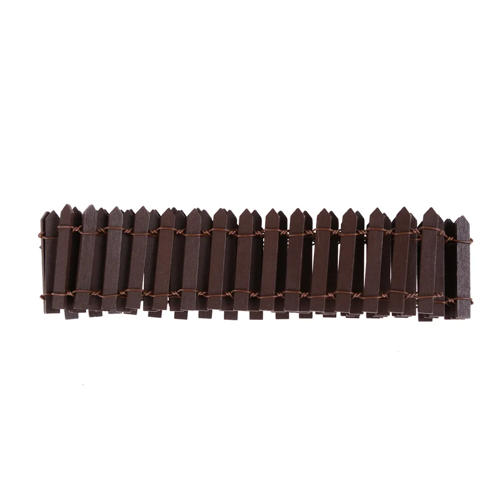 100*5cm DIY Home Garden Miniature Decor Small Wood Fence Fairy Garden Micro Dollhouse Plant Pot Decor Doll Houses Accessories 
100*5cm DIY Home Garden Miniature Decor Small Wood Fence Fairy Garden Micro Dollhouse Plant Pot Decor Doll Houses Accessories