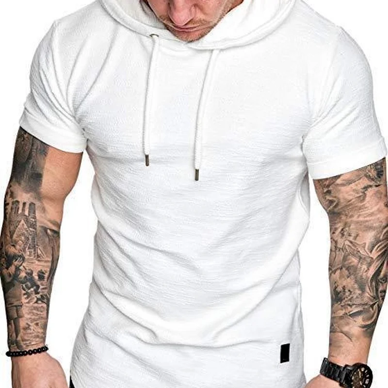 Cross border new European and American summer sports outdoor fitness short sleeve men's fast drying training
Cross border new European and American summer sports outdoor fitness short sleeve men's fast drying training