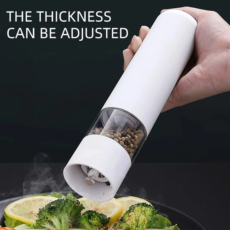 Automatic grinders Salt And Pepper Grain Mill For Herb Spice Black Pepper Electric Grinder Adjustable Kitchen Gadget Accessories
Automatic grinders Salt And Pepper Grain Mill For Herb Spice Black Pepper Electric Grinder Adjustable Kitchen Gadget Accessories