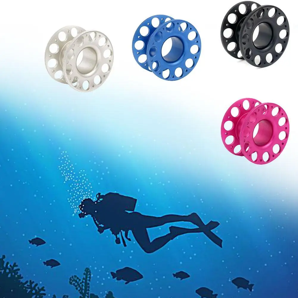 Diving Spool Performance Durable Light Weight Scuba Reel Finger Diving Cave Dive Tech Guide Underwater Bolt Line Aluminum S M8B2
Diving Spool Performance Durable Light Weight Scuba Reel Finger Diving Cave Dive Tech Guide Underwater Bolt Line Aluminum S M8B2