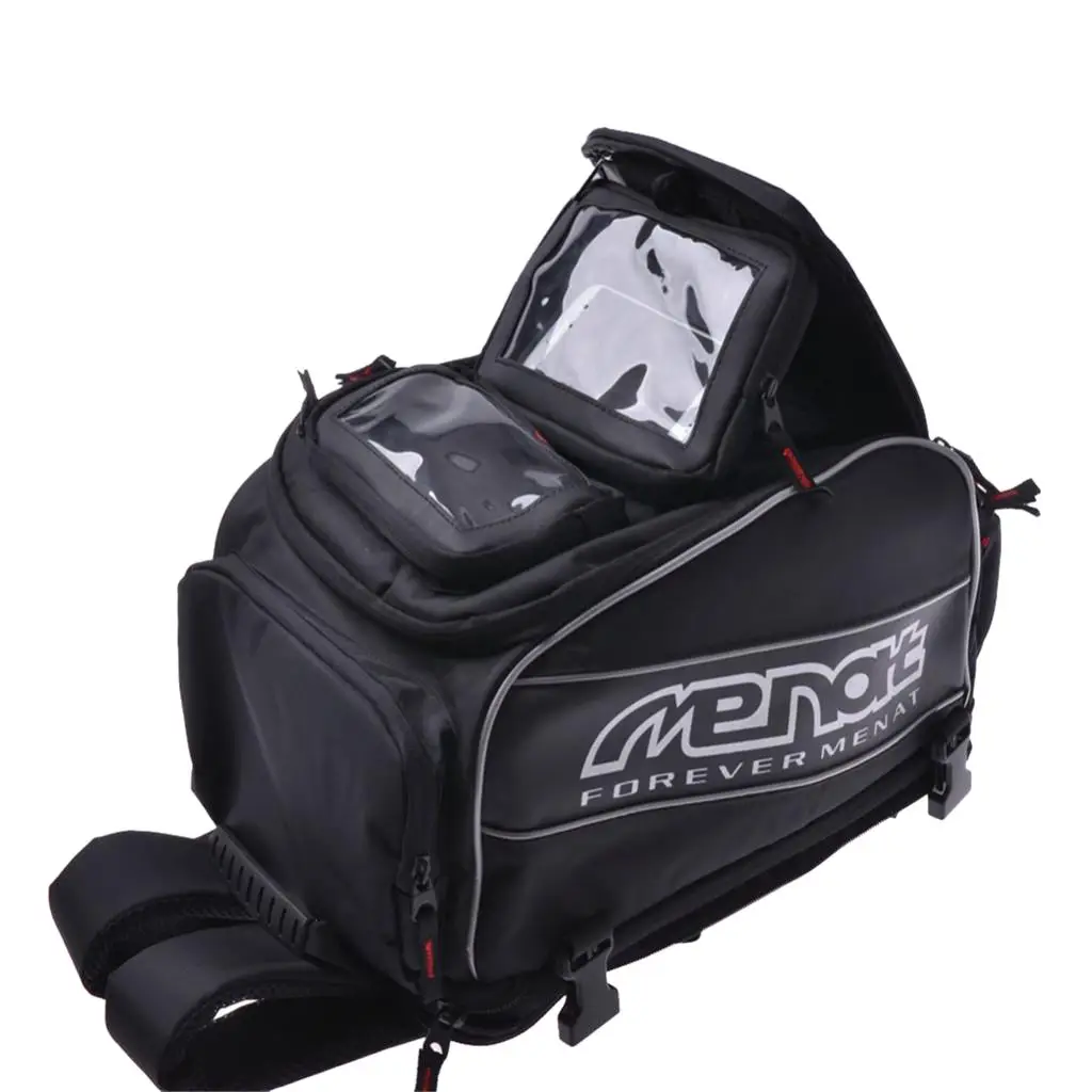 

57L Magnetic Motorcycle Bike Oil Fuel Tank Bag Outdoor Waterproof Saddlebag