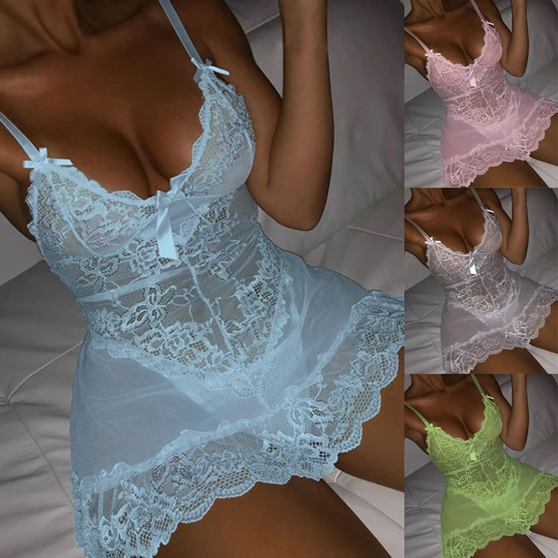 2021 Erotic Lingerie Sexy Lace Satin Nightwear Babydoll Costumes Underwear 5XL Lingerie Women Nightwear Porno Dress For Female
2021 Erotic Lingerie Sexy Lace Satin Nightwear Babydoll Costumes Underwear 5XL Lingerie Women Nightwear Porno Dress For Female