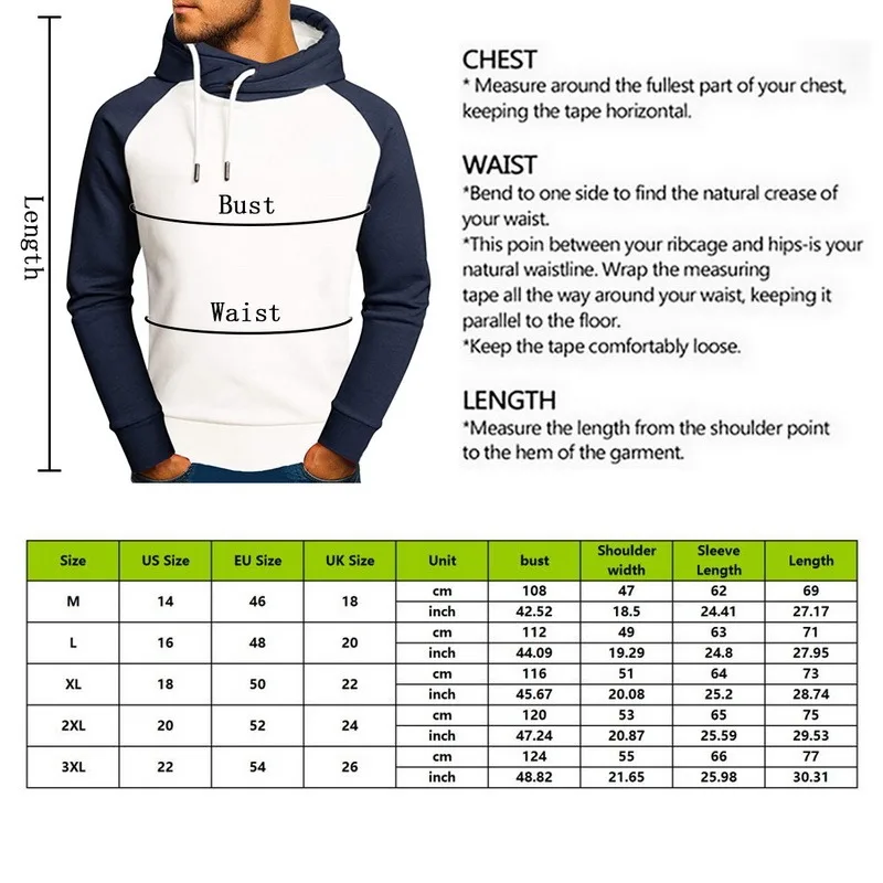 Man Hoodie Long Sleeve Sweatshirts Autumn Streetwear Men Clothes Warm High Collar Drawstring Hooded Pullover Tops Fleece Hoodies
Man Hoodie Long Sleeve Sweatshirts Autumn Streetwear Men Clothes Warm High Collar Drawstring Hooded Pullover Tops Fleece Hoodies