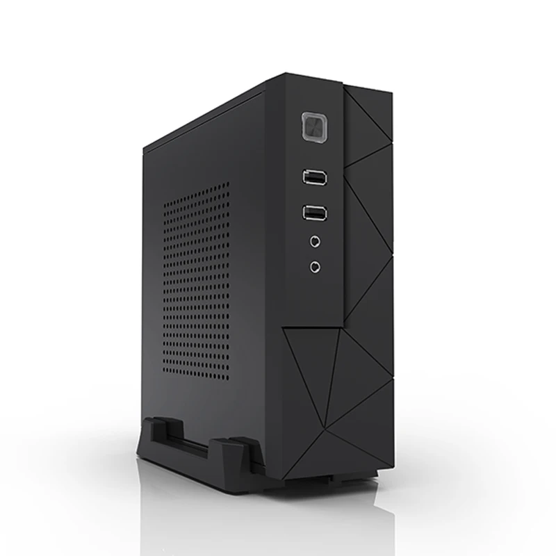 MX01 мини задний корпус шасси для HTPC MINI-ITX 17*19 черная материнская плата |