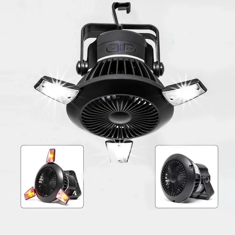 5V 4W Solar Camping Ceiling Fan with LED Lamp Foldable Portable Tent Light Hanging Fans 4000mAh Rechargeable for Home Car Office
5V 4W Solar Camping Ceiling Fan with LED Lamp Foldable Portable Tent Light Hanging Fans 4000mAh Rechargeable for Home Car Office
