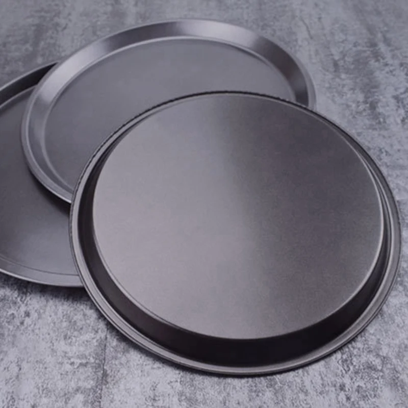 1pc Pizza Plate Pan 9/10/11/12/14 inch Round Shallow Dish Pizza Pan Carbon Steel Non-stick Pizza Pies Mold DIY Baking Tray Mould
1pc Pizza Plate Pan 9/10/11/12/14 inch Round Shallow Dish Pizza Pan Carbon Steel Non-stick Pizza Pies Mold DIY Baking Tray Mould