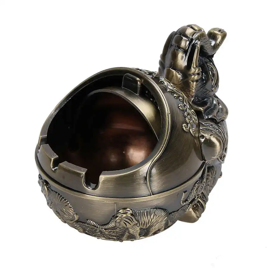 Vintage Metal Ashtray Home Office Decoration Windproof Ashtray with Lid Vintage Elephant Cigarettes Ashtray Portable Ashtray
Vintage Metal Ashtray Home Office Decoration Windproof Ashtray with Lid Vintage Elephant Cigarettes Ashtray Portable Ashtray